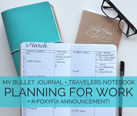 Bullet Journal For Work, Planning School, Bu Jo, Bullet Journal Work, Bulletin Journal, Organization Bullet Journal, All Things, Work Journal, Travellers Notebook