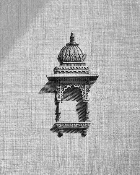 Pencil And Pen, Pen Art Work, Architecture Drawing Sketchbooks, Pen Art Drawings, Painting Paper, Architecture Drawing Art, Geometric Art Prints, Indian Art Paintings, Painting Art Projects