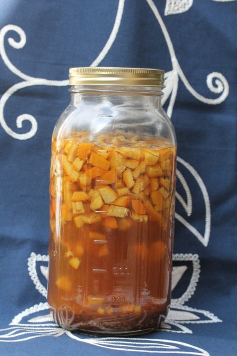 Orange Peel Oxymel Mulling Spices, Anise Seed, Fermentation Recipes, Vinegar And Honey, Candied Orange Peel, Herbal Apothecary, Natural Healing Remedies, Herbs For Health, Food Preservation