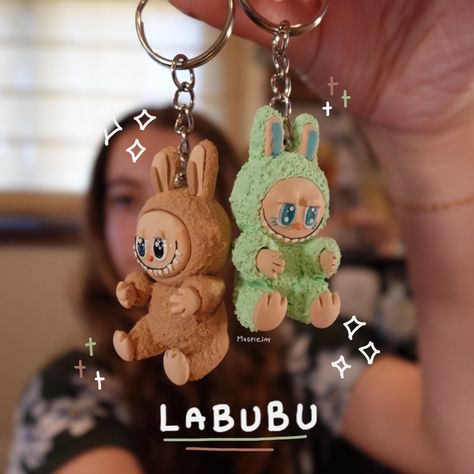 More pics of the Labubus! Full video on my YouTube now! - - #labubu #magpiejay #clay #polymerclay #clayart #customart #girlartist #smallartist #artistsupport #chibi #labubumacaron #labubumonster Clay Rings, Birthday 5, Girl Artist, Ios App Icon, Fimo Clay, Pasta Flexible, Clay Tutorials, Polymer Clay Crafts, Custom Art