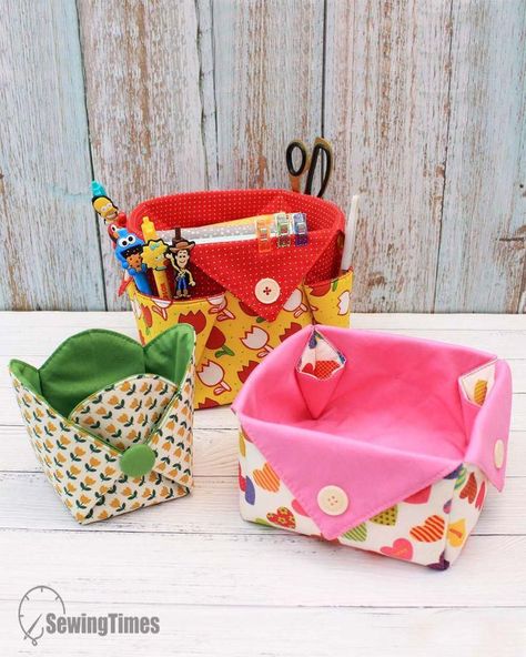 Quilting Bag, Couture 2023, Diy Pouch, Fabric Basket Tutorial, Projek Menjahit, Making Bags, Sewing Machine Projects, Diy Bag Designs, Diy Bags Patterns