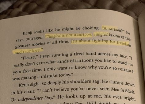 Thank you KENJI #shatterme #defyme #tangled #books #bookquotes #movies #quotes Kanji Kishimoto Shatter Me, Tangle Quotes, Kenji Kishimoto Quotes Funny, Shatter Me Quotes Kenji, Kenji Quotes, Kenji Kishimoto Quotes, Defy Me, Tangled Quotes, Kenji Kishimoto