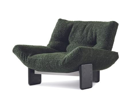 EMMI ARMCHAIR Comfortable Armchair, Architectural House Plans, Leisure Chair, Furniture Designs, Storage Hacks, The 70s, Chaise Sofa, Arm Chair, The Trend