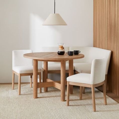 banquette | West Elm Casa Country, Banquette Seating, Small Dining Table, Kitchen Nook, Dining Benches, Dining Nook, Small Dining, Banquette, West Elm