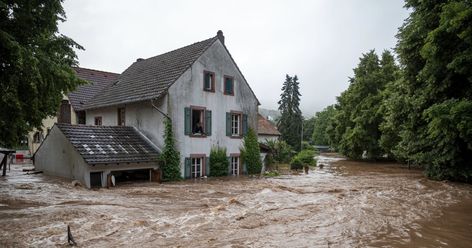 Germany and neighboring countries have seen heavy rainfall in recent days, causing widespread damage. Flood Warning, Rhineland Palatinate, Sewage System, North Rhine Westphalia, Fig Tree, Western Europe, British Columbia, The New York Times, Fig