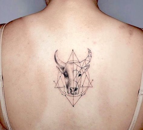 81 Taurus Tattoos That Are Down-to-earth Gorgeous - Our Mindful Life Taurus Tattoos For Women, Zodiac Branding, Taurus Tattoo Designs, Goddess Tattoos, Taurus Bull Tattoos, Venus Planet, Bull Skull Tattoos, Bull Tattoo, Taurus Tattoo