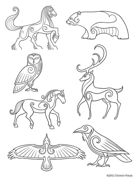 Celtic Animals, Celtic Artwork, Animal Pins, 얼굴 드로잉, Animals And Birds, Fired Earth, Celtic Patterns, Celtic Knotwork, Celtic Tattoos