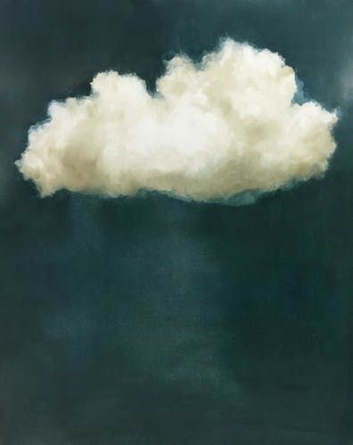 Cloud Artwork, Atelier Art, René Magritte, Cloud Canvas, Abstract Cloud, Cloud Art, Cafe Art, Modern Art Paintings, Identity Art