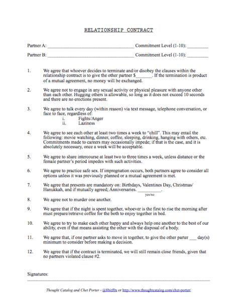 Relationship Contract Template, Boyfriend Contract, Relationship Agreement, Dating Contract, Girlfriend Application, Boyfriend Application, Living Together Before Marriage, Relationship Contract, Contract Agreement