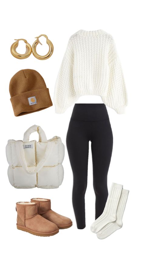 Uggs Outfit Ideas, Ugg Tazz Slippers, Tasman Uggs, Tazz Slippers, Uggs Outfits, Outfit With Uggs, Preppy Fall Outfits, Cute Looks, Skandinavian Fashion