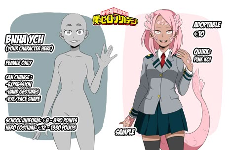 Mha Uniform Drawing Base, Mha Drawing Base, Character Sheet Template, Body Sketches, Oc Base, Body Reference Drawing, Character Base, Anime Base, Take A Photo