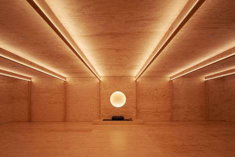 Virtual yoga: tone up and peek inside some of the world’s most striking yoga studios - The Spaces Meditation Hall, Yoga For Toning, Yoga Studio Ideas, Outdoor Pavers, Green Gym, Yoga Studio Design, Wellness Studio, Timber Beams, Yoga Space