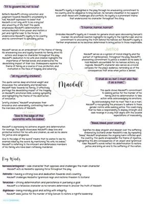 Simply explained: English: Macduff Key Themes + Quotes (English Literature) - Knowunity Macduff Quotes, Macbeth Quotes, 11th Grade, Exam Prep, English Literature, Mind Map, Literature, Map, Key