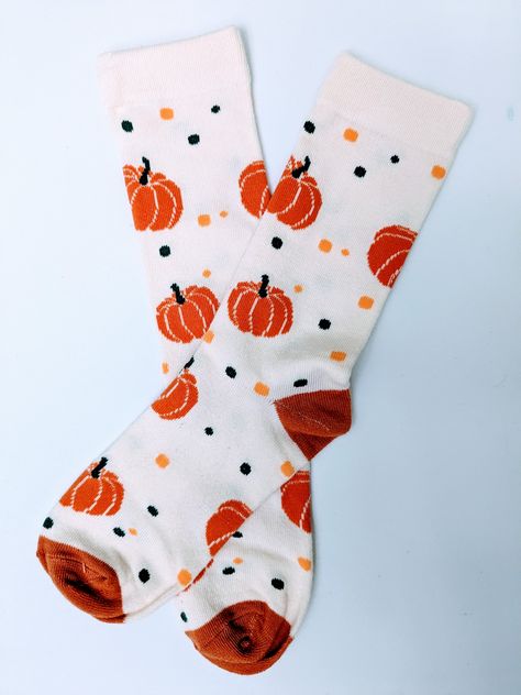 These are spooky awesome! Kick off the Halloween Season through Socks & Souls with these awesome Halloween socks that will look spooktacular on your feet! Headed to that Halloween party that you get invited to every year? Impress the host by giving them these frightfully fantastic socks as a thank you. Or just keep them for yourself, we won't tell. See our sizing guide for typical sizing information. As always, for each pair of socks we ship, we'll be donating that same number of pairs to help individuals in need. Boo Basket Items, Space Socks, Boo Baskets, Halloween Date, Food Socks, Dance Socks, Halloween Socks, Boo Basket, Holiday Socks