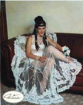 Inappropriate Wedding Dresses: "I'm going fishing later, anybody else interested?" Horrible Wedding Dress, Wedding Dress Fails, No Way Girl, Ugly Dress, Weird Wedding Dress, Ugly Wedding Dress, Tacky Wedding, Worst Wedding Dress, Ugly Dresses