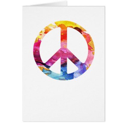 Peace Sign Hippie Girl 70s Watercolor Art Card - retro gifts style cyo diy special idea 70s Watercolor, Peace Sign Art Hippie, Wallpaper Hippie, Peace Sign Art, Art Hippie, Peace Art, Hippy Gifts, Piece Sign, Hippie Girl