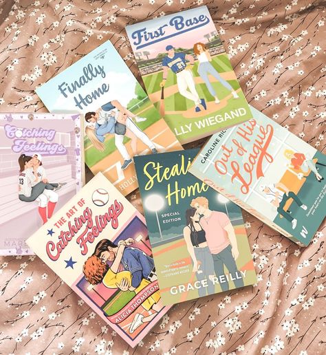 happy opening day ⚾️🙌❤️ I LOVE baseball season!!! so excited to have sports back on tv to distract me from real life 🤭 here are some amazing baseball romances to put a swing in your game & a blush on your cheeks 🥰🫶 💭 do you enjoy watching any sports or what’s your fav sport romance to read?? . . . - baseball romances, opening day, baseball season, romance books, romcom books, bookstagram, book recommendations, books, book photography, romance reader, book lover Baseball Romance Books, Baseball Books, Sport Romance, Baseball Romance, Opening Day Baseball, Sports Romance Books, Romcom Books, Romance Reader, Recommended Books