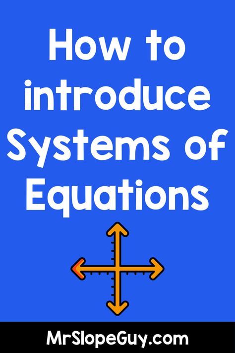 Math teacher blog on systems of equations. Introducing systems of equations to middle and high school students can be a rewarding experience when approached methodically. Building on existing graphing skills, such as understanding slope-intercept form, provides a seamless transition into graphing systems of equations. In this blog, we'll explore the best ways....follow the link to read this math blog. System Of Equations, Systems Of Equations, Solving Word Problems, Teacher Blogs, Video Lessons, Word Problems, Math Teacher, School Students, High School Students