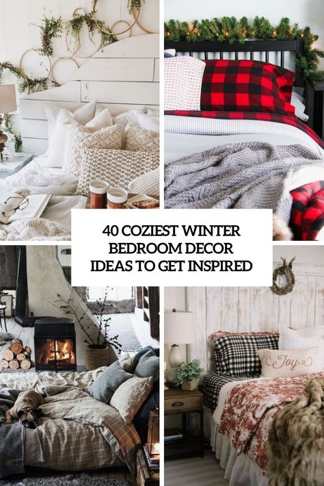 Winter Bedroom Ideas, Cabin Living Room Decor, Winter Living Room Decor, Holiday Bedroom Decor, Winter Bedroom Decor, Bedroom Inspiration Cozy, Cozy Small Bedrooms, Winter Living Room, Holiday Bedroom