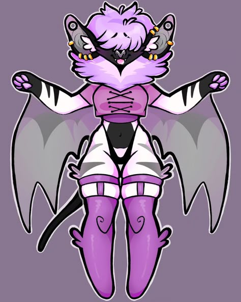 Bat Oc Art, Digital Art Oc, Fursona Ideas, Degenerate Art, Cartoon Bat, Fur Suits, Oc Art, Want To Draw, Hair Design