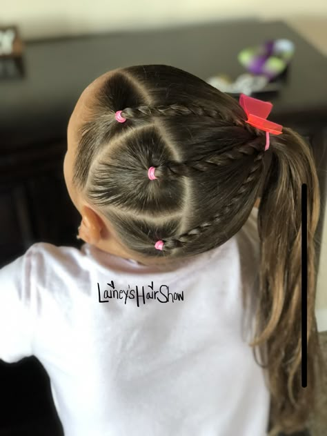 Side Ponytail Hairstyles, Girls Hairdos, Cute Toddler Hairstyles, Easy Little Girl Hairstyles, Girly Hairstyles, Girl Hair Dos, Lil Girl Hairstyles, Girls Hairstyles Easy, Toddler Hairstyles