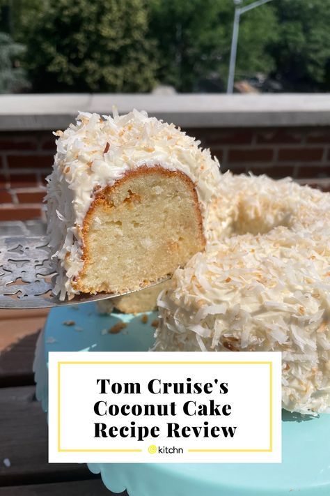 Tom Cruise Cake, Cruise Cake, Asparagus Appetizer, Coconut Pound Cakes, Dessert Breads, Coconut Cake Recipe, Pie Shop, Pound Cakes, Cooling Rack