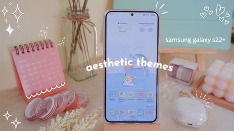 Free Samsung Themes, Samsung Themes Free, Samsung Themes Aesthetic, Samsung Galaxy Themes, Samsung Customization, Samsung Aesthetic, Samsung Themes, Android Organization, Aesthetic Galaxy