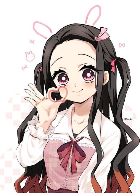 Nezuko Fanart, Demon King Anime, Please Stop, Demon King, Cute Profile Pictures, Slayer Anime, الرسومات اللطيفة, Pretty Art, Anime Naruto