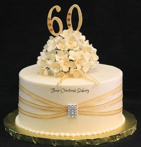 60th Birthday Cake | Flickr - Photo Sharing! 60th Birthday Cake For Mom, Birthday Cake For Women, Cake For Women, 90 Birthday, Quince Cakes, 60th Birthday Cake, 90th Birthday Cakes, Birthday Cake For Mom, 60th Bday