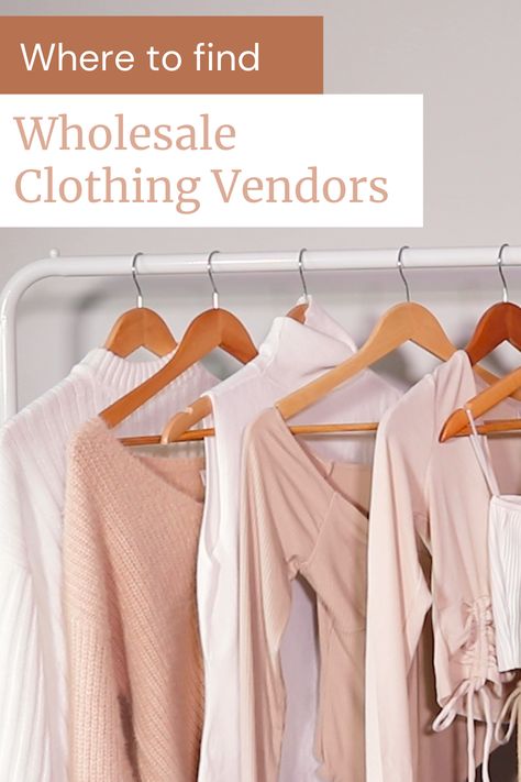 where to find vendors for your boutique clothing rack Wholesale Clothing Vendors, Clothing Vendors, Product Inspiration, Shopify Marketing, Wholesale Vendors, Boutique Wholesale, Wholesale Distributors, Places To Shop, Online Selling