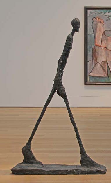 Alberto Giacometti, walking man, The Art Institute of Chicago Giacometti Art, Diego Giacometti, Modern Painters, Walking Man, Robert Motherwell, Alberto Giacometti, The Art Institute Of Chicago, Steel Sculpture, Human Form