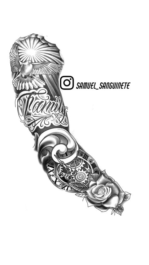 Full Arm Sleeve Tattoo Men, Chest Tattoo Sketches, Voll Arm-tattoos, Arm Tattoos Black, Arm Tattoos For Guys Forearm, Half Sleeve Tattoo Stencils, Unique Half Sleeve Tattoos, Tattoo Ideas Males, Half Sleeve Tattoos Forearm