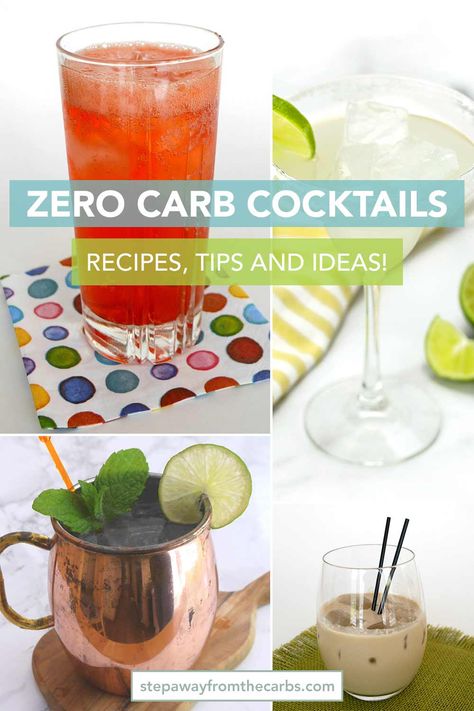 Are you looking for some zero carb cocktails? Here's everything that you need to know – plus a full Moscow Mule recipe! Low Carb Vodka Drinks, Low Carb Mixed Drinks, Cointreau Cocktails, Sugar Free Cocktails, Seasonal Cocktails, Zero Carb Foods, Low Carb Cocktails, Moscow Mule Recipe, Optavia Recipes