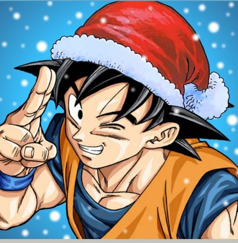 Goku Christmas Icon, Goku Christmas Pfp, Goku Black Christmas Pfp, Dragon Ball Christmas Pfp, Dbz Christmas Pfp, Dragonball Christmas, Dbz Christmas, Dragon Ball Z Christmas, Christmas Anime Pfp