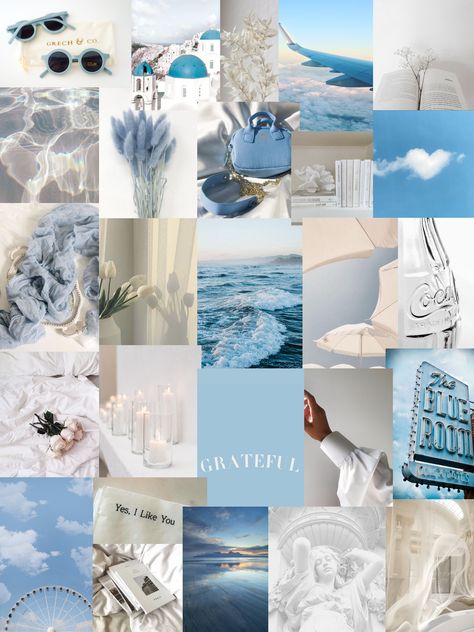 Instagram Color Scheme Feed Blue, Blue And White Mood Board, College Presentation, Aesthetic Blue And White, White Instagram Theme, Blue And White Aesthetic, Blue Iphone Wallpaper, Iphone Wallpaper Blue, Moodboard Blue