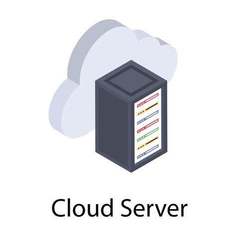 Cloud Server Concepts Cloud Server, The Cloud, Vector Art, Vector Free, For Free, Clip Art, Feelings