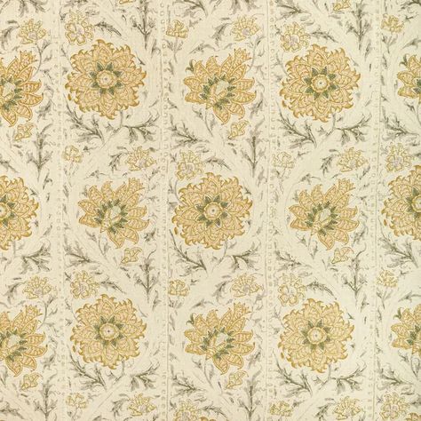 Calico Vine - Marigold | Kravet Outdoor Drapery, Botanical Fabric, Lee Jofa Fabric, Fabric Yellow, Bath Pillows, Lee Jofa, Drapery Hardware, Fabric Houses, Blog Branding