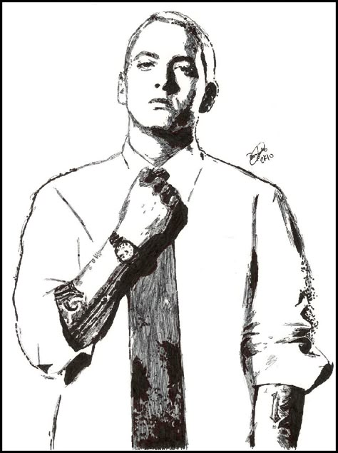 Eminem Eminem Drawing Easy, Eminem Cartoon, Eminem Sketch, Eminem Art, Eminem Drawing, Celebrity Drawing, Sketchbook Idea, Feminist Women, Sketch Images