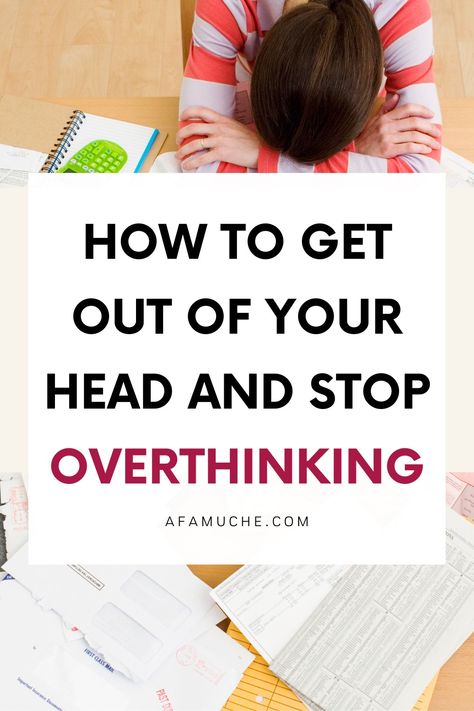 How To Get Out Of Your Own Head And Declutter Your Mind - Afam Uche Declutter Your Mind, Feeling Disconnected, Perfectionism, Break Free, Self Improvement Tips, Negative Thoughts, Physical Activities, Getting Out, Self Development