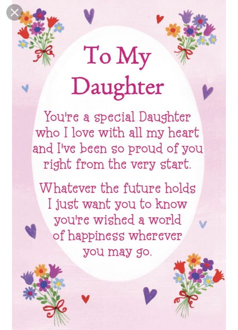 Credit Card Envelope, Love You Daughter Quotes, Birthday Message For Daughter, Love My Daughter Quotes, Birthday Verses, Wishes For Daughter, Daughter Poems, Letter To My Daughter, Envelope Gift