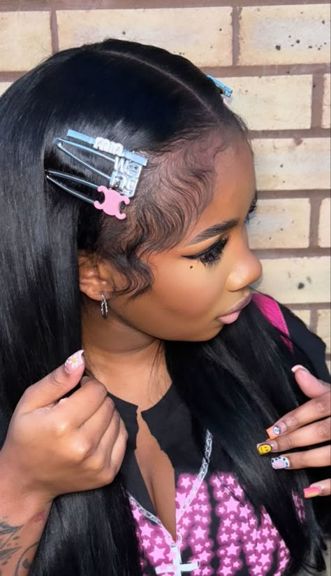 Graduated Bob Haircuts, Graduated Bob, Birthday Hair, Clip Hairstyles, Hair Laid, Dope Hairstyles, Hair Care Products, Healthy Hair Growth, Baddie Hairstyles