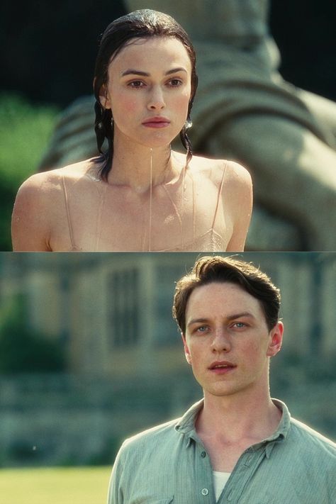 Atonement Movie, The Eyes Chico, Septième Art, Photographie Portrait Inspiration, Atonement, Cinema Movies, Film Inspiration, James Mcavoy, Movie Couples