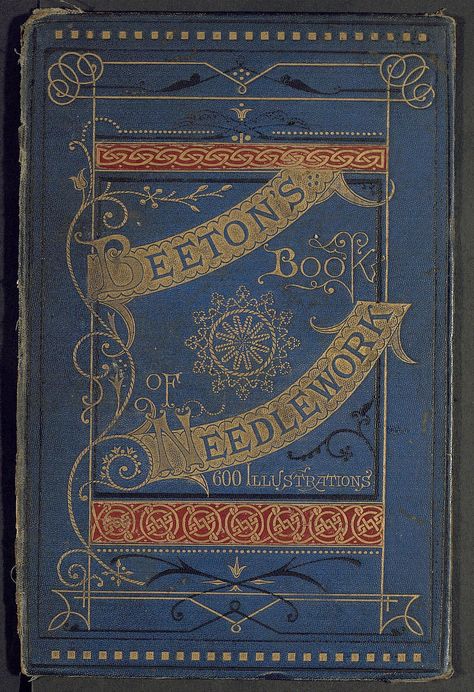 Beeton's book of needlework consisting of descriptions and instructions, illustrated by six hundred engravings Macrame Embroidery, Old Libraries, Vintage Needlework, Book Of Hours, Point Lace, Embroidery Book, Antique Illustration, Needle Book, Vintage Crafts