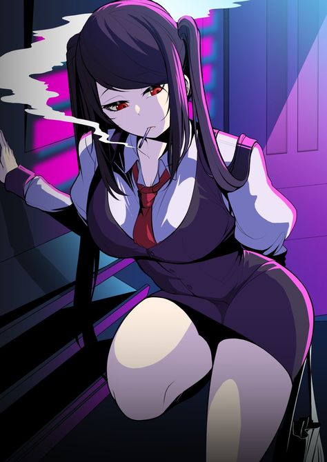 Cyberpunk Bartender Action, Jill Stingray, Cyberpunk Bartender, Va 11 Hall A, Hair Red, Girls Frontline, Cute Anime Profile Pictures, Free Anime, Female Character Design