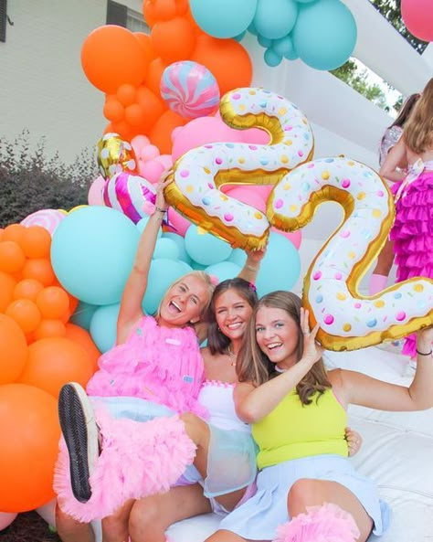 Sorority Birthday Theme, Birthday Sorority Theme, Happy Bid Day Theme, Birthday Party Bid Day, Recruitment Work Week Themes, Birthday Bid Day, Birthday Bid Day Theme, Party Like Its Your Bid Day, Sorority Themes