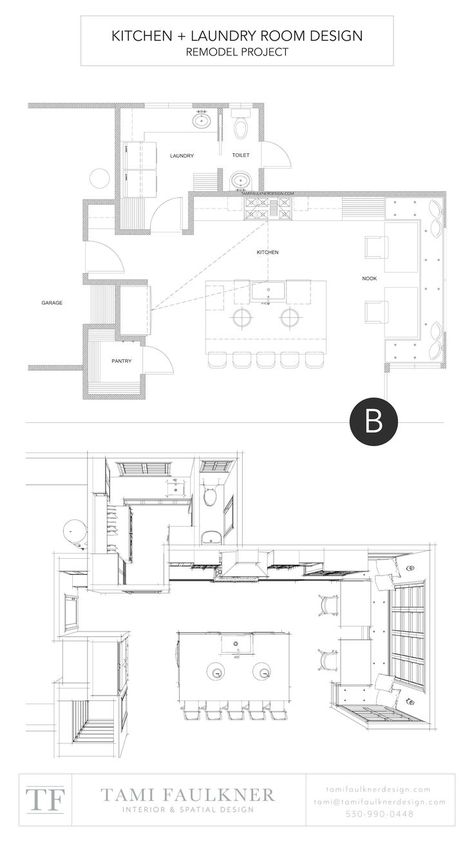 Dream House Sketch, Tami Faulkner, Kitchen And Laundry Room, Kitchen Floor Plan, Kitchen Breakfast Nooks, Custom Floor Plans, Kitchen And Laundry, Kitchen Layout Plans, Laundry Room Layouts