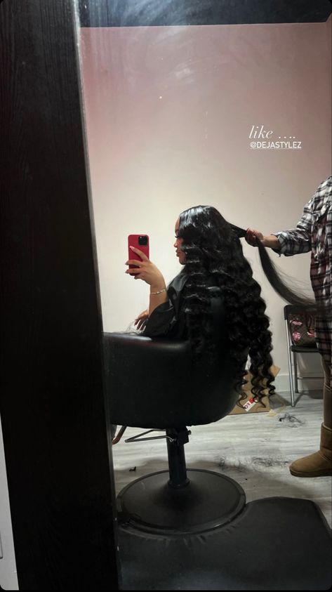 Hair Done Vision Board, Keep Your Hair Done, Keep Hair Done, Hair Done Black Woman, Hairstylist Job Aesthetic, Hair Maintenance Aesthetic, Vision Board Pictures Hairstylist, 2025 Vision Board Hair Stylist, Hair Always Done Aesthetic