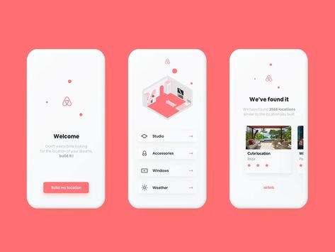 Airbnb App by Mahdi Berlingen on Dribbble Airbnb App, User Testing, Travel App, App Ui Design, Saint Charles, Design Ui, Show And Tell, Ux Design, App Design