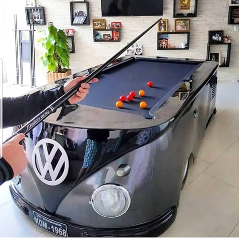 Car Part Furniture, Casa Container, Apartment Decor Inspiration, Dream Room Inspiration, Cool Ideas, Dream House Interior, House Room, Cute Room Decor, Pool Table