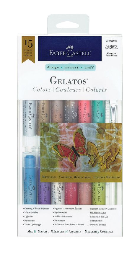 Gelatos Faber Castell, School Material, Art Painting Tools, Memory Crafts, Small Animal Supplies, Coloring Ideas, Cute Stationary, Art Storage, Art Supply